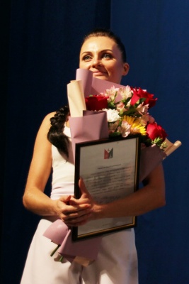 Козловская с цветами.JPG